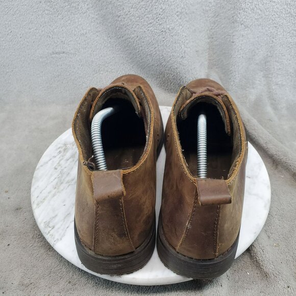 Target Shoes Mens Size 11 Brown Leather Lace Up Chukka Boots main image 9